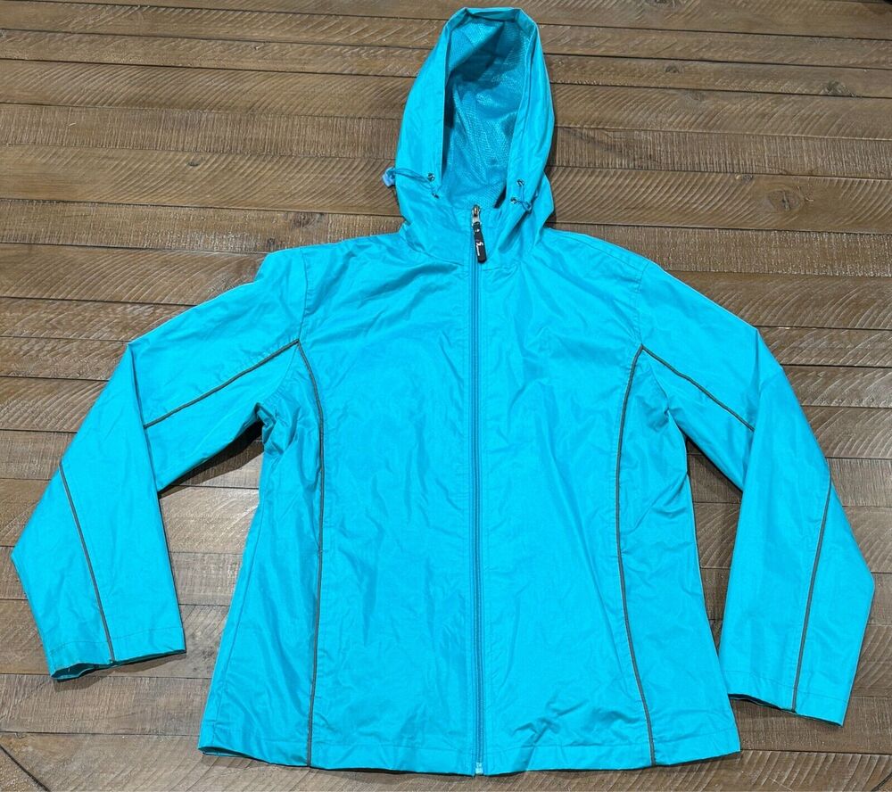 Women's I5 Apparel Jacket Aqua Blue - Size S